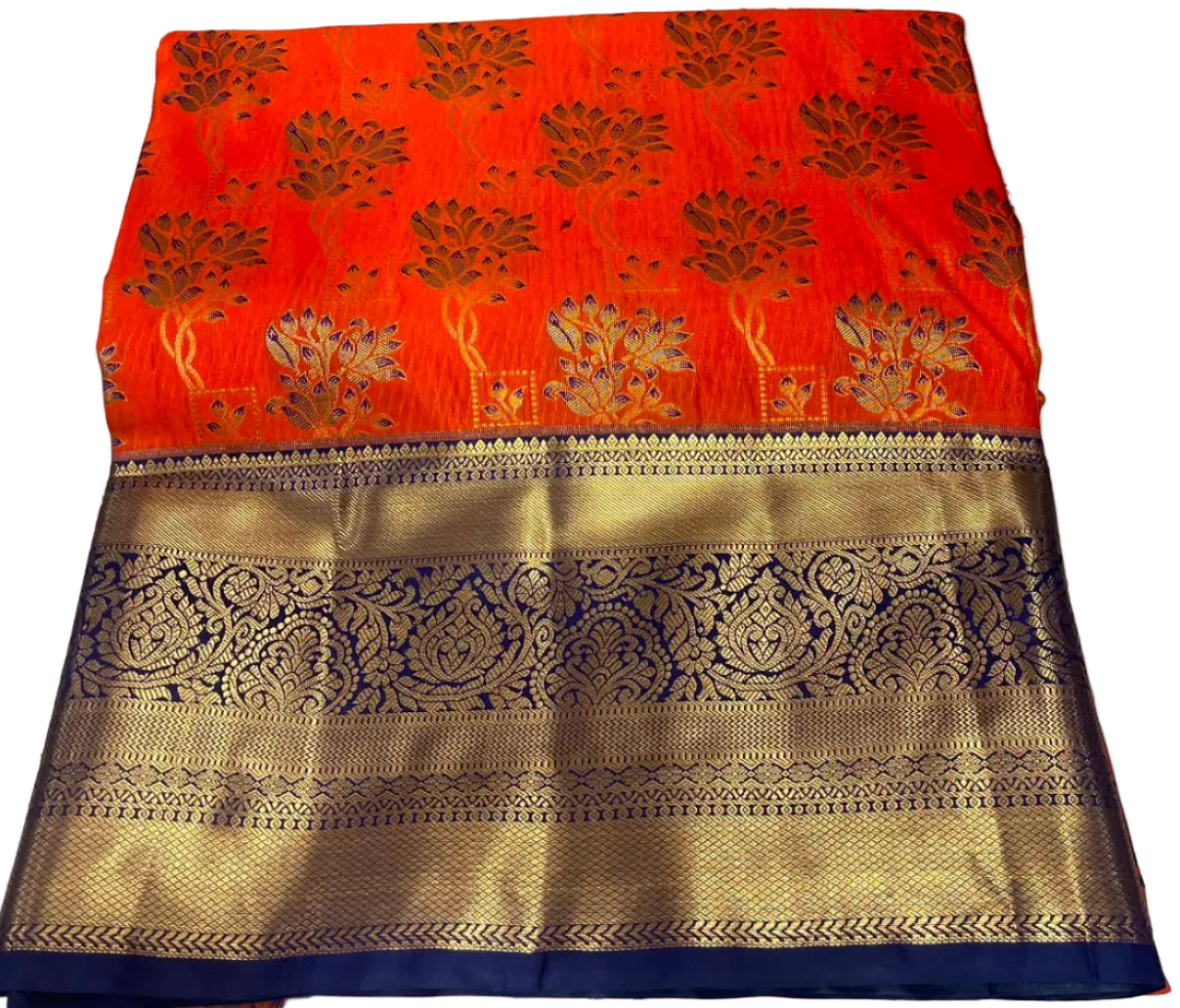 Pick & pick light weight pattu saree