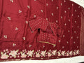 Saree with flowers