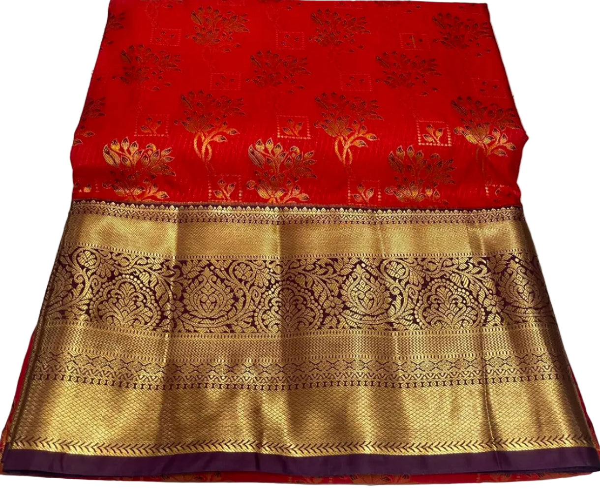 Pick & pick light-weight pattu saree