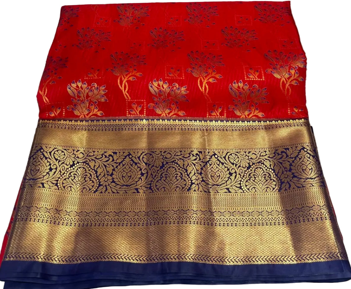 Pick & pick light weight pattu saree